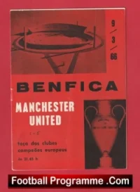 Benfica v Manchester United 1966 – EL Beatle – George Best