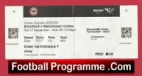 Brentford v Manchester United 2025 – Football Ticket