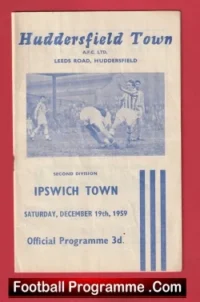 Huddersfield Town v Ipswich Town 1959 – Denis Law