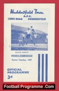 Huddersfield Town v Middlesbrough 1957 – Denis Law
