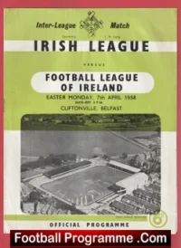 Irish League v Scottish League 1958 – Inter League Cliftonville