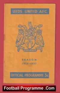 Leeds United v Newcastle United 1957
