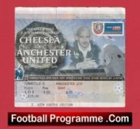 Manchester United v Chelsea 2000 – FA Charity Shield Ticket
