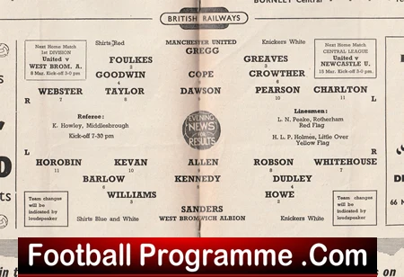 Manchester United v WBA 1958 - FA Cup Replay Duncan Edwards Tribute - Image 4