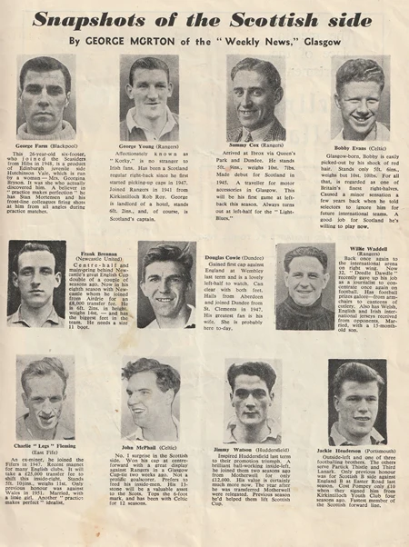 Northern Ireland v Scotland 1953 - 1950s Programmes - Image 5
