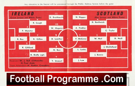 Northern Ireland v Scotland 1957 - Amateur Castlereagh Newtownards - Image 3
