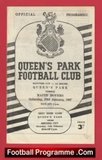 Queens Park v Raith Rovers 1967 – Scottish Cup