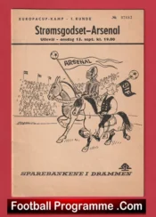 Stromsgodset IF v Arsenal 1971 – Norway