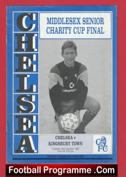 Chelsea v Kingsbury Town 1989 - Middlesex Senior Cup Final