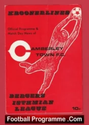 Amberley Town v Malden Vale 1979 – Southern Cup Final
