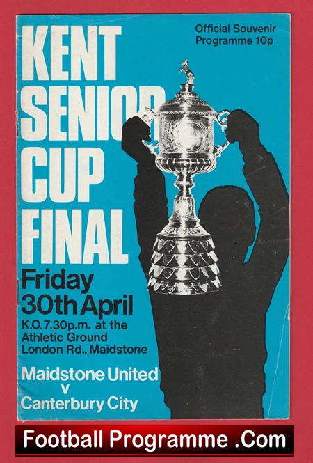 Maidstone United v Canterbury City 1976 - Senior Cup Final - Image 2