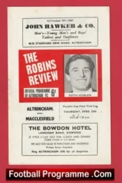 Altrincham v Macclesfield 1967 – Floodlit Cup Final