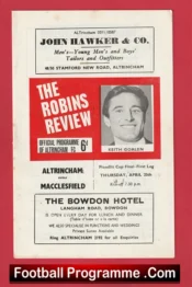 Altrincham v Macclesfield 1967 – Floodlit Cup Final