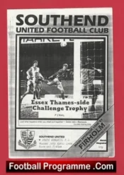Southend United v Grays Athletic 1989 – Essex Thames Cup Final
