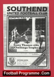 Southend United v Grays Athletic 1989 – Essex Thames Cup Final