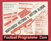 Northwich Victoria v Witton Albion 1978 – Cheshire Senior Cup Final
