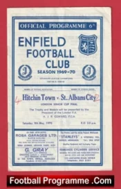Hitchin Town v St Albans City 1970 – London Senior Cup Final