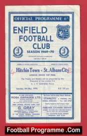 Hitchin Town v St Albans City 1970 – London Senior Cup Final