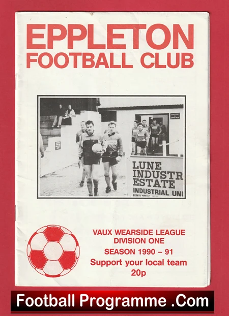 Eppleton v Newton Aycliffe 1991 - Monkwearmouth Cup Final - Image 2