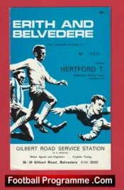 Erith Belvedere v Hertford Town 1968 – Cup Final