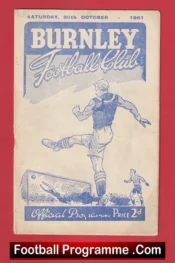 Burnley v Manchester City 1951 – Man City