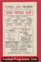 Hayes v Veltheim 1960 – Switzerland