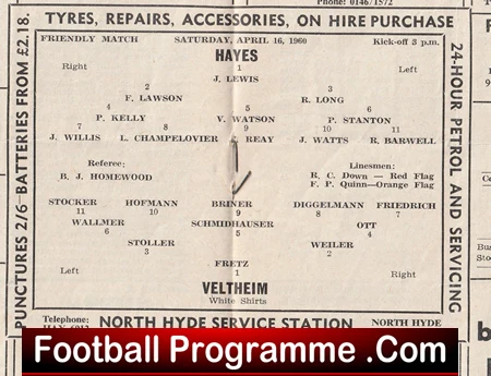 Hayes v Veltheim 1960 - Switzerland - Image 3