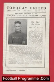 Torquay United v Swindon Town 1948 – 1940s