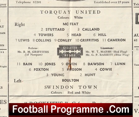 Torquay United v Swindon Town 1948 - 1940s - Image 3
