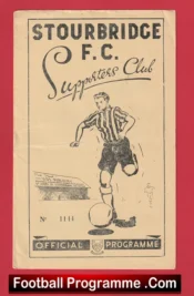 Stourbridge v Merthyr Town 1952