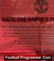 Manchester United Raise The Banner – MU v Chelsea 2008 European Final