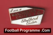 Manchester United Vintage Football Badge Man Utd Badge 1970s