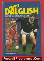 Kenny Dalglish Testimonial Benefit Scotland Alex Ferguson X1 1986