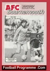 Bournemouth v Wigan Athletic 1983 – George Best Last
