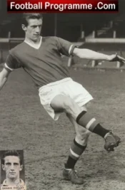 Manchester United Dennis Viollet Signed Autograph Picture 1950s