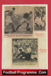 Manchester United Jeff Whitefoot Signed Autograph Picture