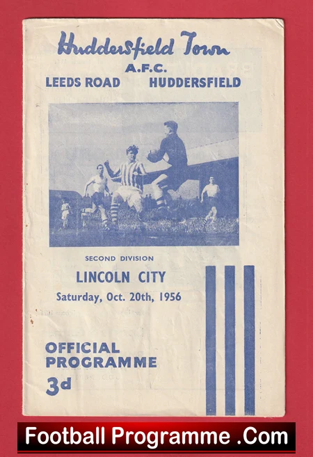 Huddersfield Town v Lincoln City 1956 - Denis Law - Image 2
