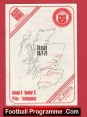 Hamilton Academical v St Mirren 1977 – Alex Ferguson Manager