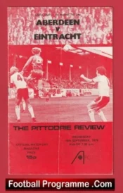 Aberdeen v Eintracht 1979 – Alex Ferguson Manager