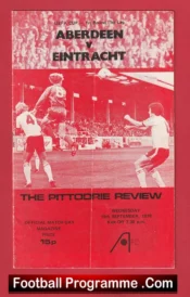 Aberdeen v Eintracht 1979 – Alex Ferguson Manager