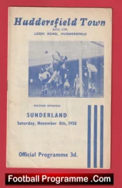 Huddersfield Town v Sunderland 1958 – Denis Law