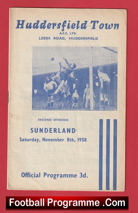Huddersfield Town v Sunderland 1958 - Denis Law - Image 2