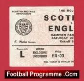 Scotland v England 1987
