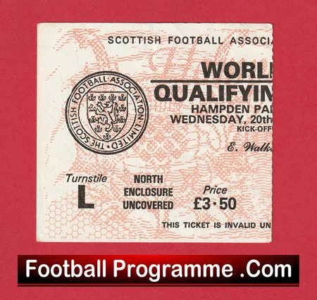 Scotland v England 1987 - Image 2