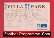 Arsenal v Manchester United 1999 – Treble Season FA Cup