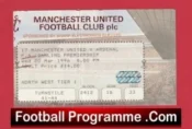 Manchester United v Arsenal 1996 – Football Ticket