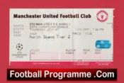 Manchester United v Kosice 1997 – Football Ticket