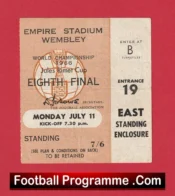 England v Uruguay 1966 – Ticket World Cup Opening Match
