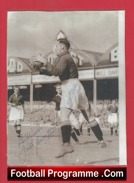 Manchester United Jack Crompton Signed Picture Man Utd - Image 2