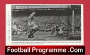 Manchester United John Downie Autograph Signed Picture Man Utd 1940s